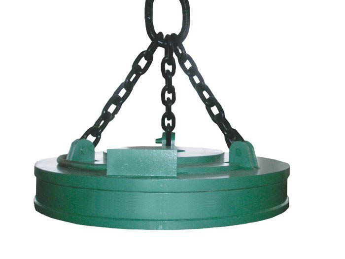 Elektromagnit kranj.jpg foydalanish bo'yicha choralar Precautions for use of electromagnetic crane.jpg