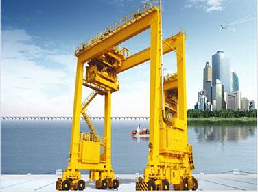 Murakkab ishlash kauchuk-kontaktli konteyner Portal Crane.jpg Advanced Performance Rubber-Tyred Container Portal Crane.jpg